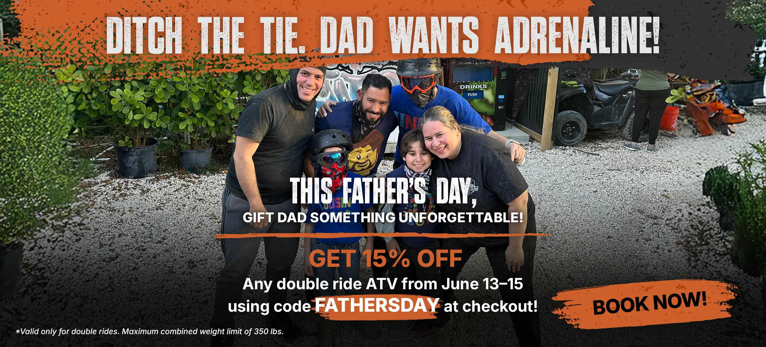 South Fl. Off Road Tours - Father´s Day 15- Banner